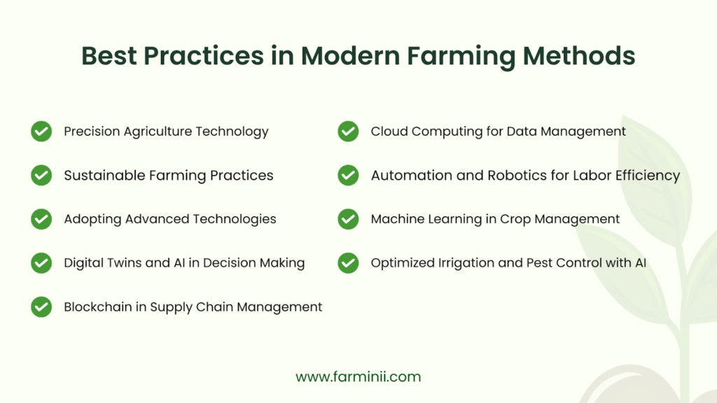 Best Practices in Modern Farming Methods