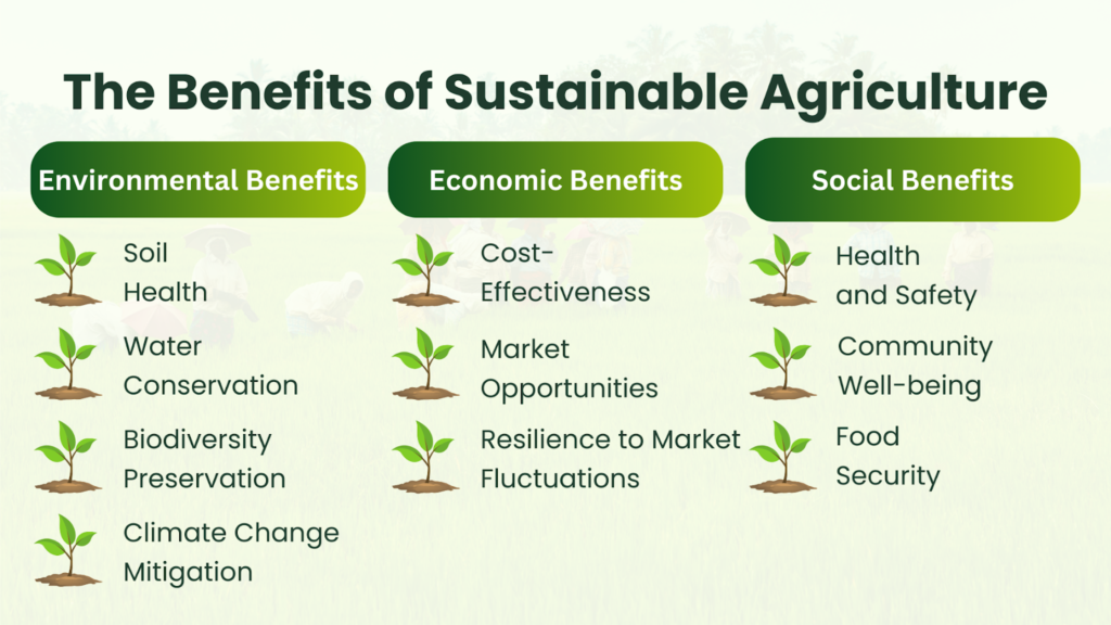 The Benefits of Sustainable Agriculture